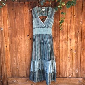 ANTHRO Long Lux Bohemian Dress